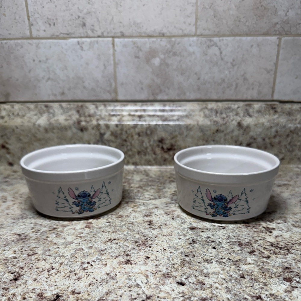 Stitch Ceramic Christmas Ramekin